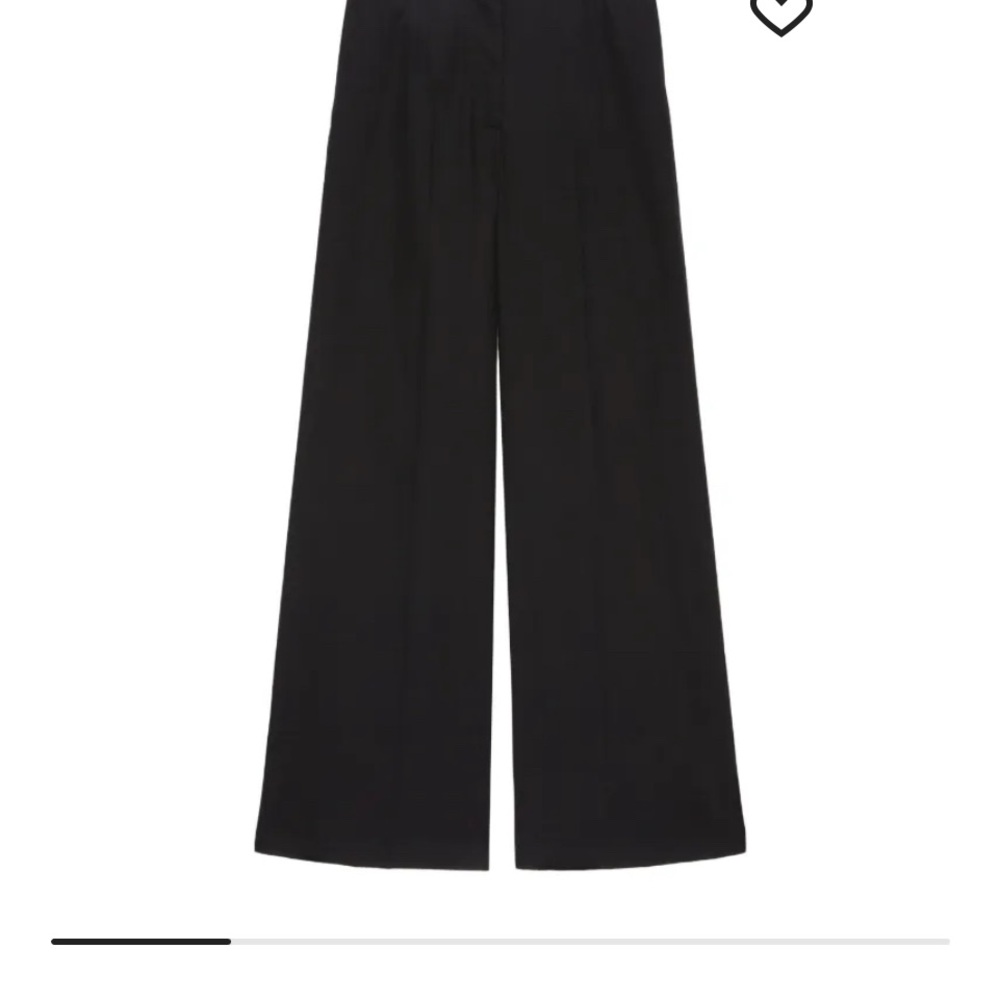 Elegant Black Wide-Leg Pants